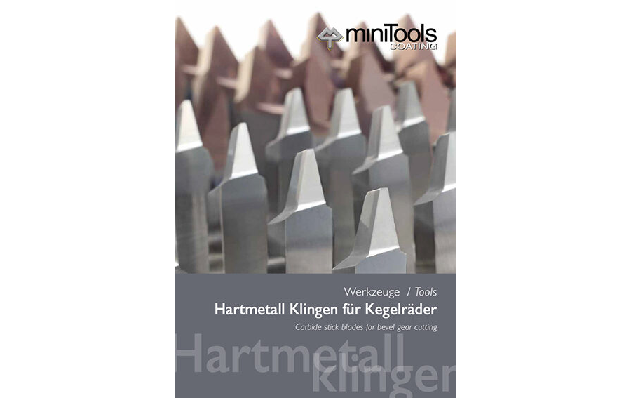 Hartmetall Klingen für Kegelräder