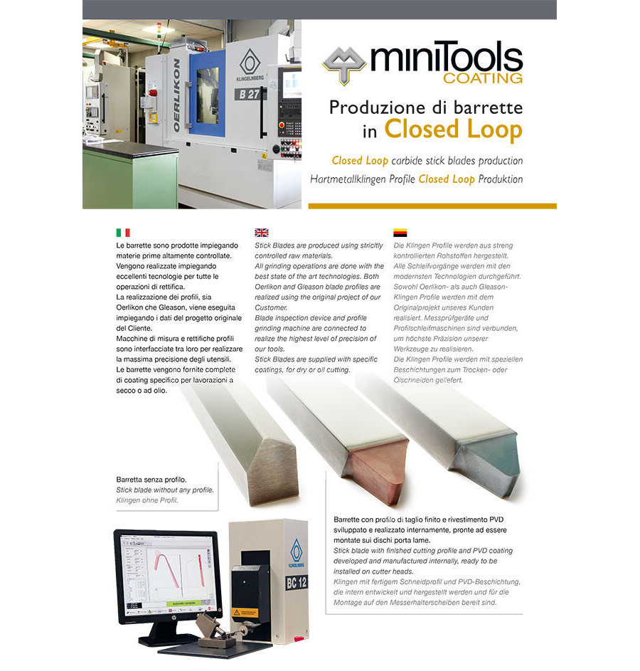 Produzione Barrette in Closed Loop